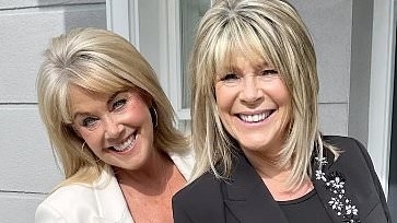 Ruth Langsford enjoys a girls' night out with Amanda Holden and Lucy Alexander in London as she shakes off Eamonn Holmes divorce battle