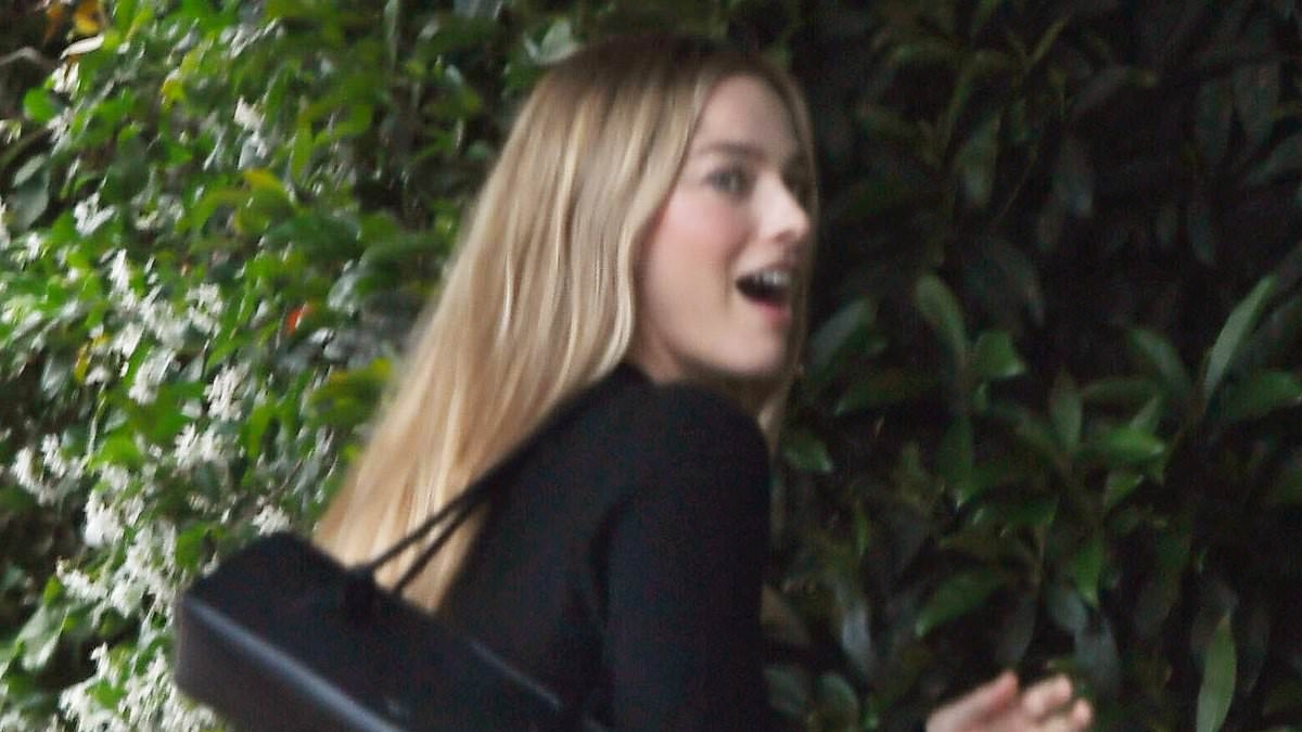 Margot Robbie ditches Barbie for grunge style makeover at Chateau Marmont