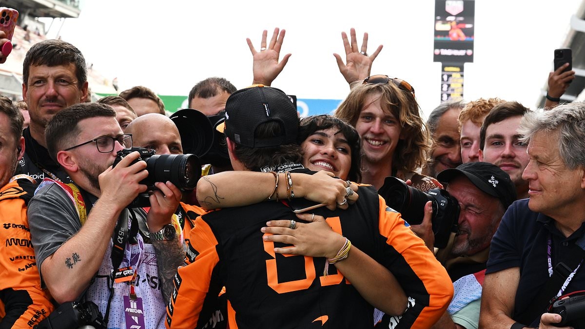 Oscar Piastri pays touching nod to family member as the Aussie F1 driver clinches FIFTH title of the season