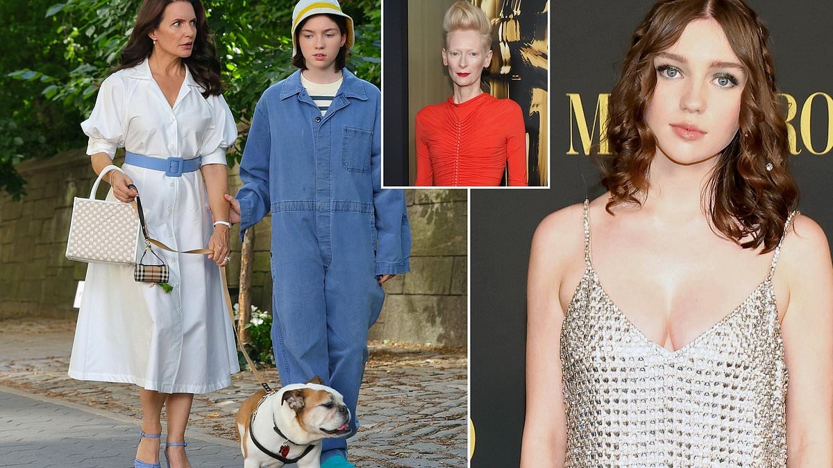 And Just Like That there is a second Swinton on the scene with young Alexa storming the screen