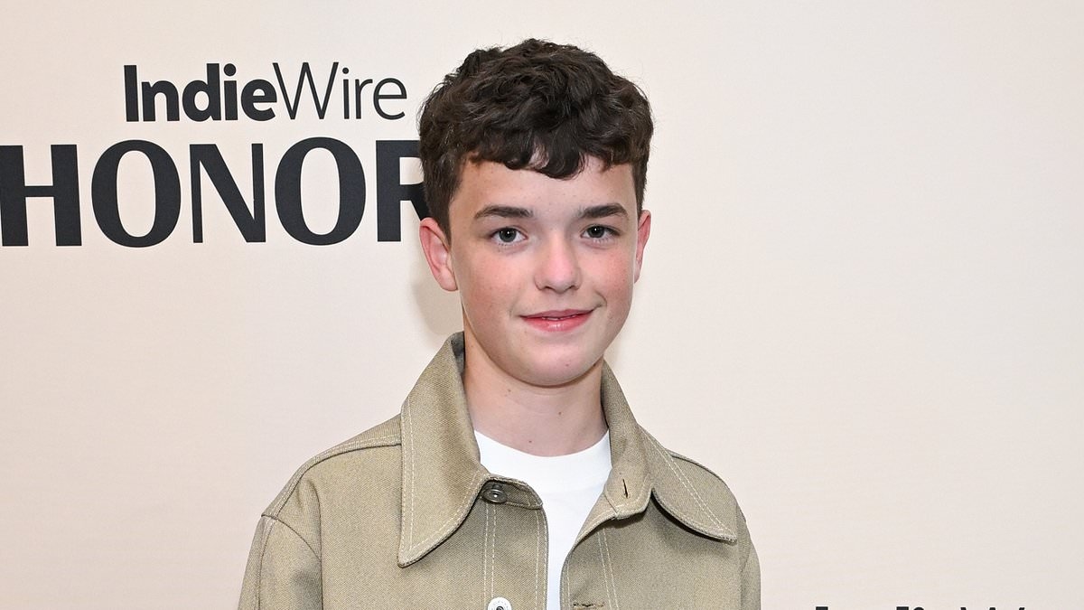 Adolescence star Owen Cooper collects IndieWire Honor's Breakthrough Award in LA as he's tipped for Emmys success