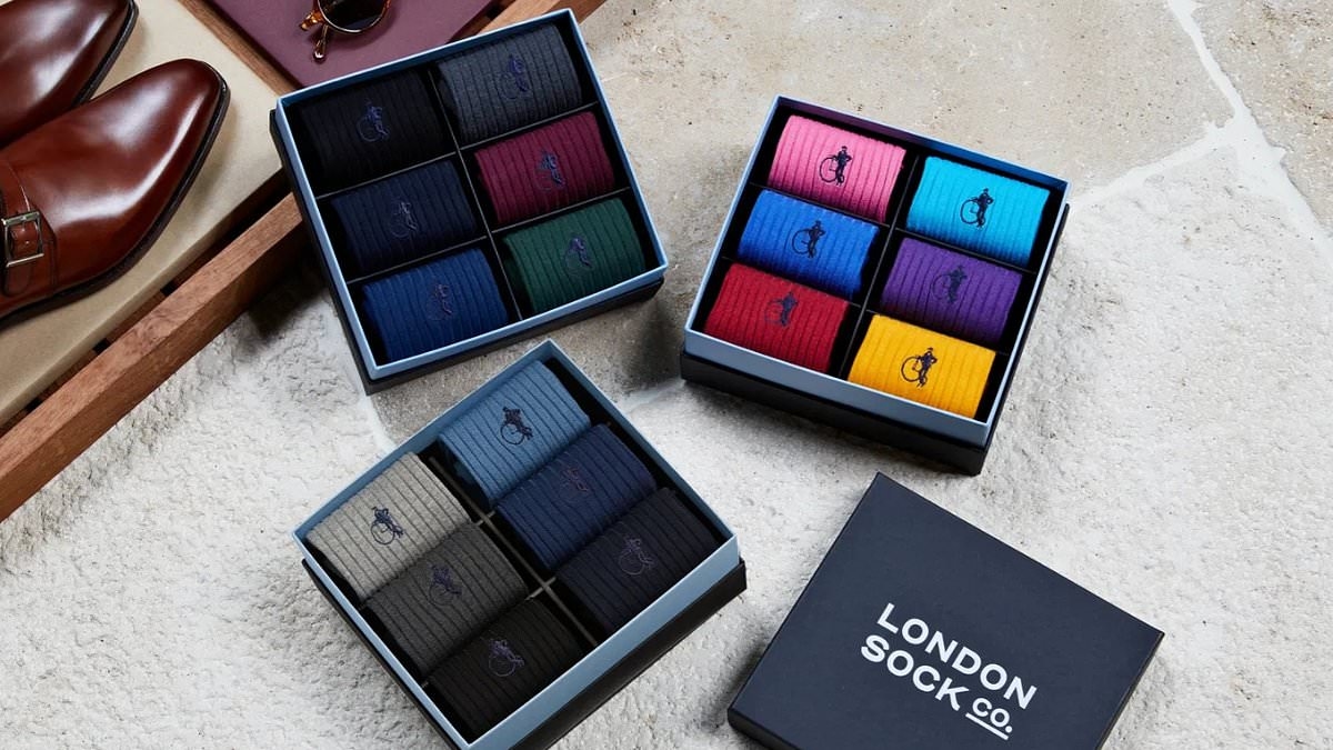 Daniel Craig-approved sock brand launches stylish gift options for Father's Day - shop from just £14