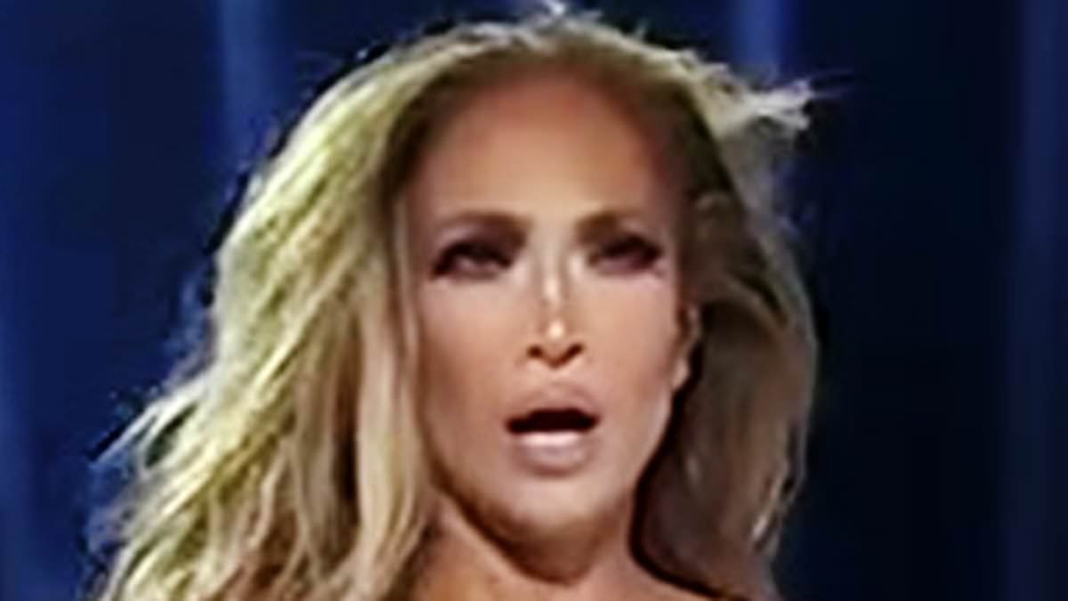 Jennifer Lopez puts on a raunchy display in super-high-cut bodysuit as she performs at WorldPride DC