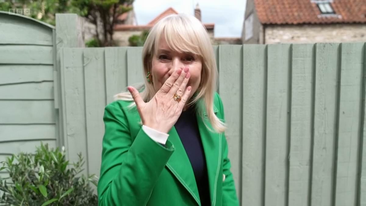 Escape To The Country host fights back tears as she 'gets emotional on show for the first time EVER' after widow's heartbreaking tale