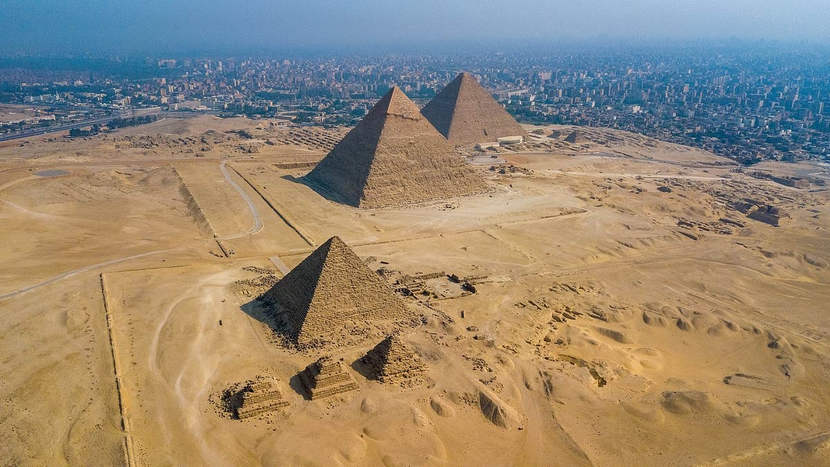 EXCLUSIVE Scientists uncover SECOND 'hidden city' beneath Egypt's Giza pyramids in discovery that rewrites history