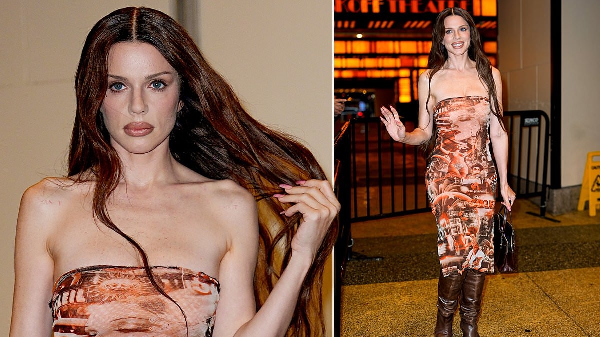 Julia Fox wigs out after changing her signature look to promote new movie