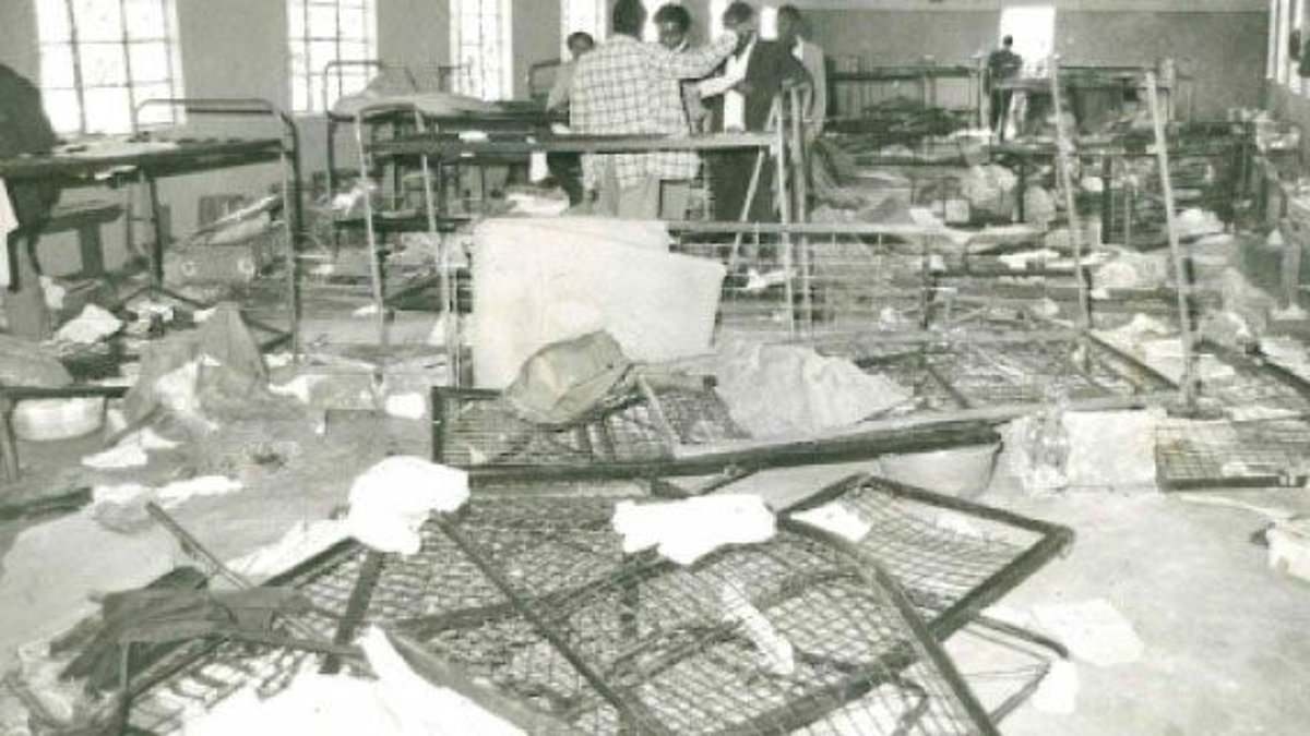 Boarding school mass sex attack horror: How a mob of boys raped 71 girls in night of depravity with 19 victims killed in a stampede as they tried to escape their dormitory