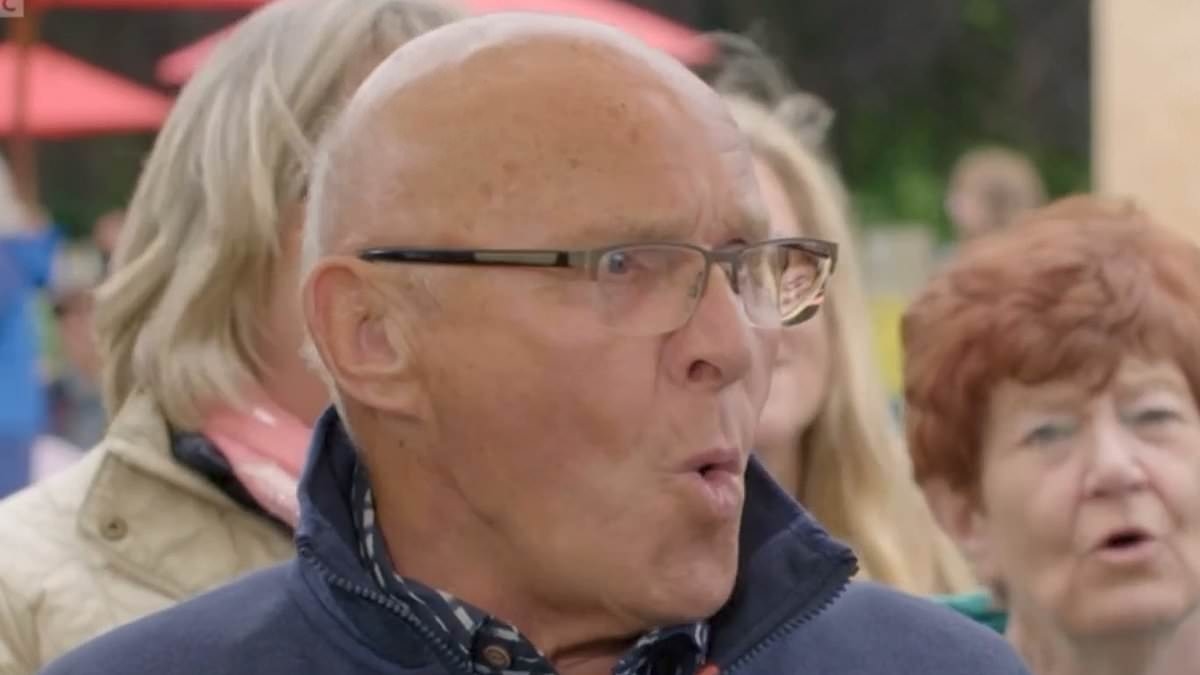Antiques Roadshow guest gasps 'I can't believe that!' as he learns staggering value of watch bought for £300 - and BBC crowd erupt into applause