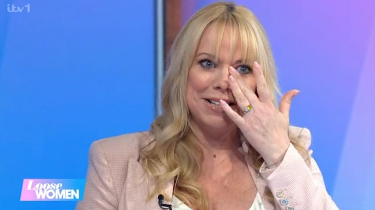 Atomic Kitten's Liz McClarnon breaks down in tears revealing baby's gender live on Loose Women - and recounting grueling struggles to conceive before finally falling pregnant aged 44
