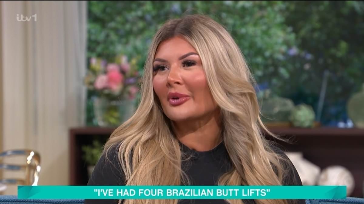 This Morning fans rage 'why are they encouraging this?!' as woman brags about undergoing FOUR Brazilian bum lifts along with boob and nose jobs in 'irresponsible' interview