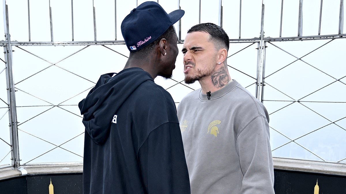 Aussie boxer George Kambosos is told he 'won't make it out of New York alive' after violent press conference that saw him accused of faking $350,000 bet with opponent