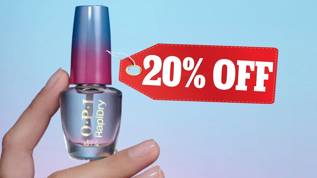 I'm a beauty editor and this £9 quick-drying nail polish is a game-changer for smudge-free manicures (and it's 20% off)