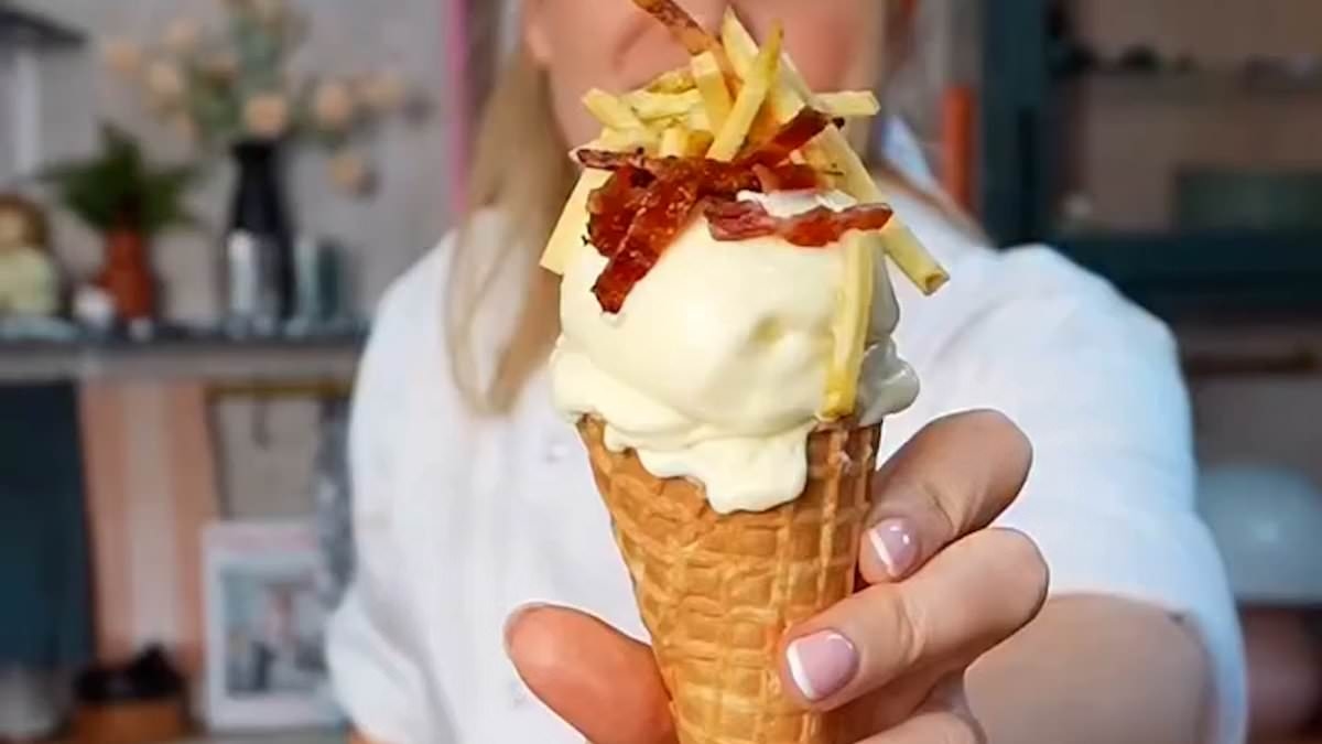 Bizarre spud ice cream invention by the 'Potato Queen' licks the rivals - and even wins Nigella over!