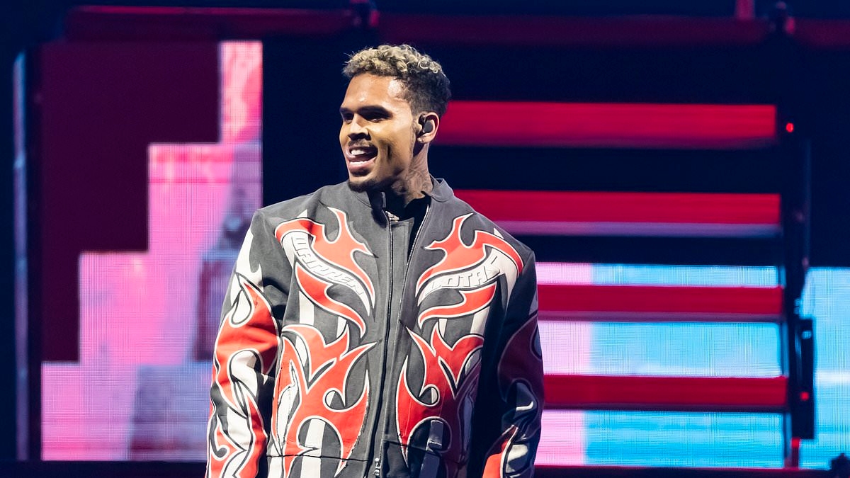 Chris Brown thanks Manchester 'for the jail' as he takes to the stage in the city one month after being arrested over alleged nightclub bottle attack