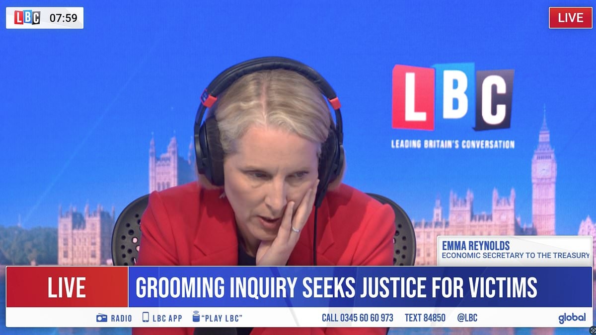Treasury minister Emma Reynolds suffers live interview meltdown as she has no idea of cost or location of new £10bn River Thames crossing she is announcing