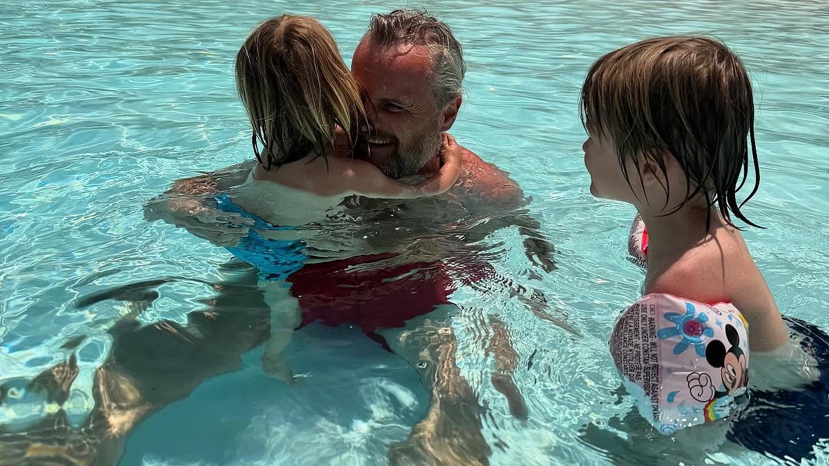 Kara Tointon pays tribute to her fiancé Marius Jensen on Father's Day after undergoing a double mastectomy
