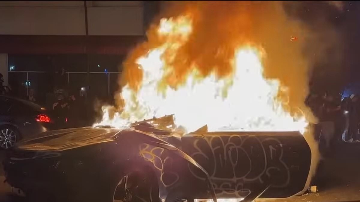 Infamous Dem-run city descends into Mad Max hellscape as streets are filled with apocalyptic races and explosions