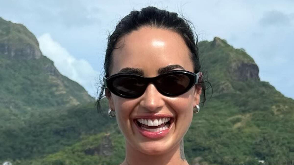 Demi Lovato mercilessly MOCKS Kim Kardashian as she shows off slim frame while on honeymoon