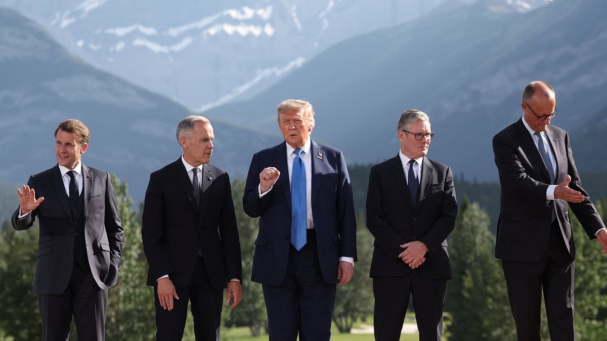 Starmer's push for fresh Russia sanctions at G7 summit hits Trump roadblock as US president says he wants to 'wait' because they 'cost us a lot of money'... then snubs Zelensky meeting to leave Canada early