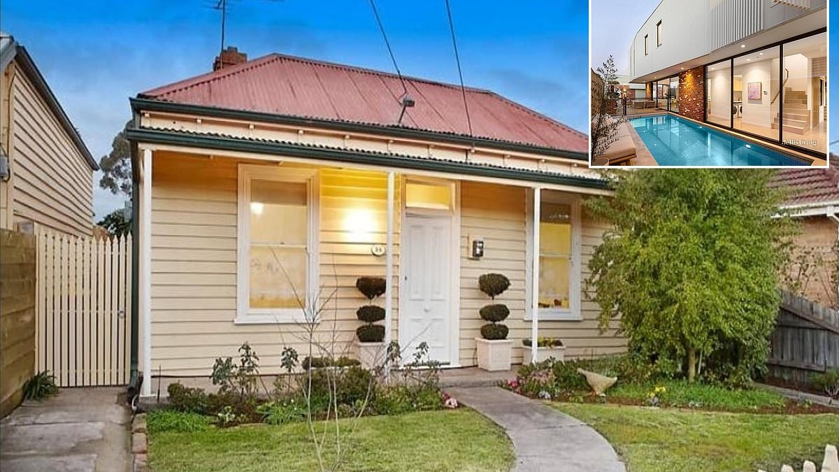 Melbourne cottage dubbed the 'worst house on the best street' undergoes spectacular makeover - adding millions of dollars in value: 'It sold in just 11 days'