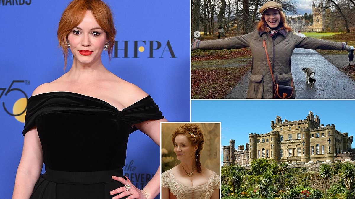 Is Christina Hendricks house-hunting in the UK? You'll never guess the VERY surprising part of the country that has 'captured' Hollywood star's heart!