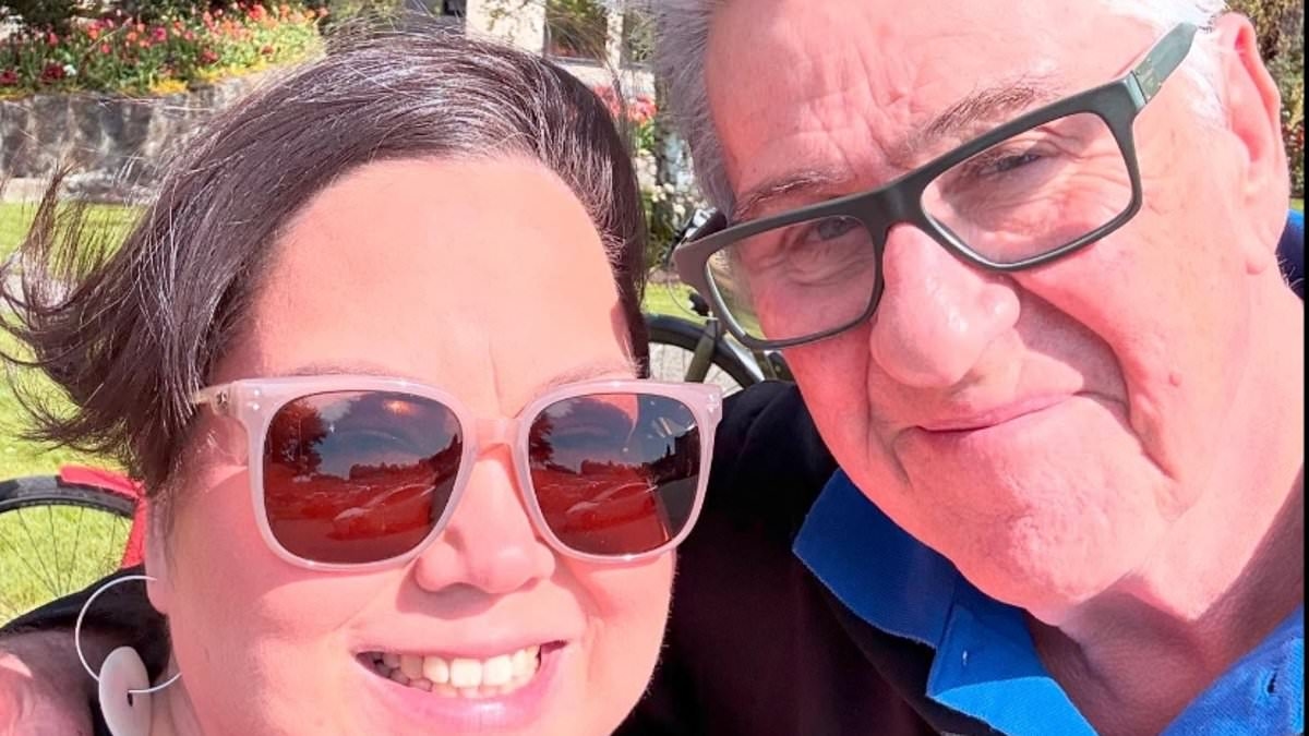 EXCLUSIVE Ruth Jones' estranged husband David Peet revealed to be dating Gavin & Stacey star lookalike after ending their 27-year marriage