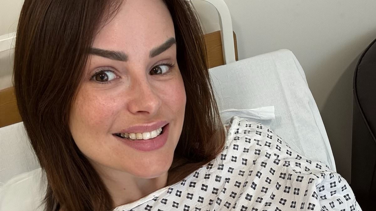 Rhian Sugden undergoes a breast reduction after revealing F-cup chest made walking 'unbearable'