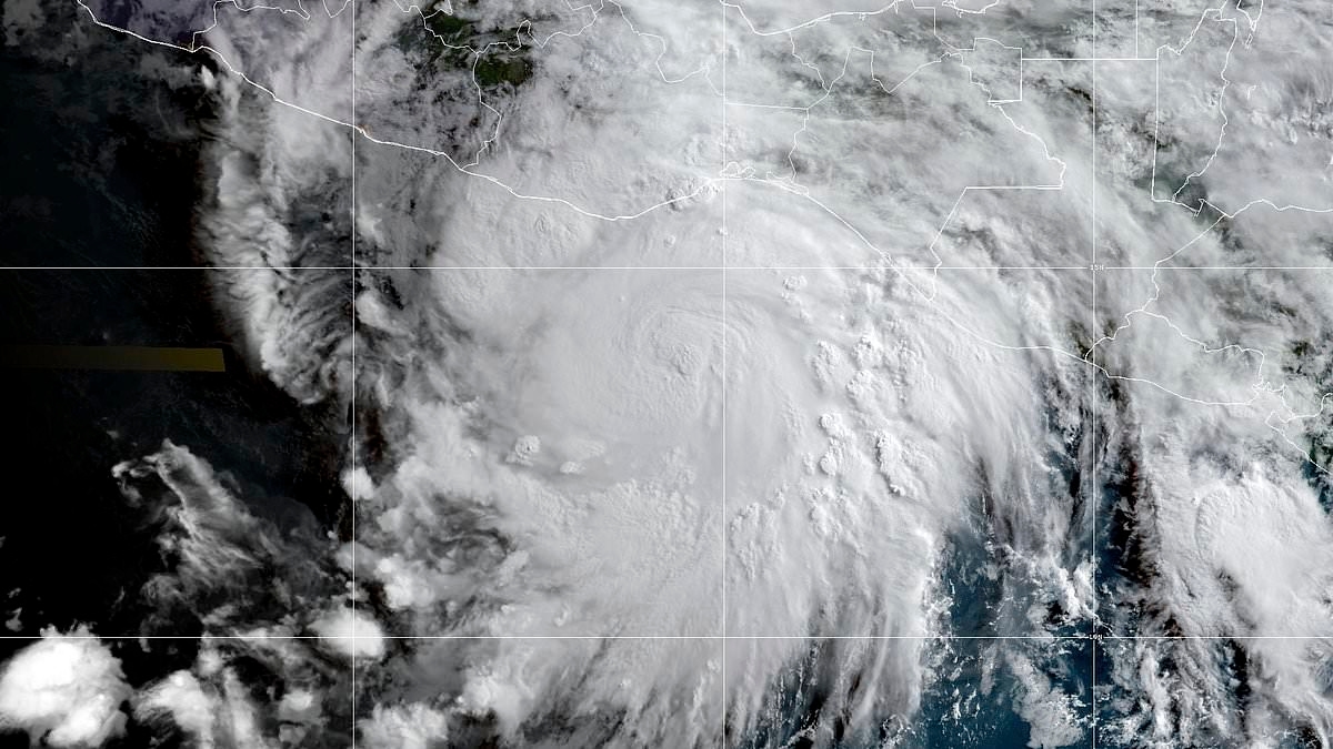 BREAKING NEWS Hurricane Erick threatens 2m with catastrophic conditions as Category 3 storm makes landfall
