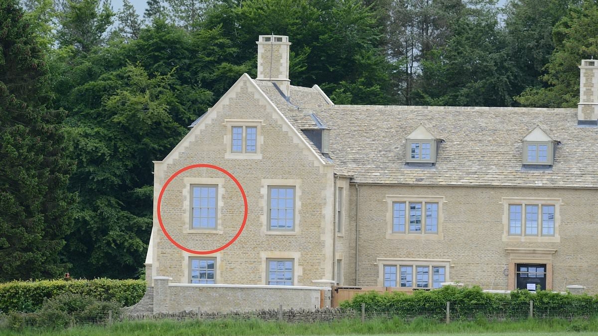 Calvin Harris installs 'privacy glass' at his $4.8m Cotswold mansion after realizing bus passengers can see inside