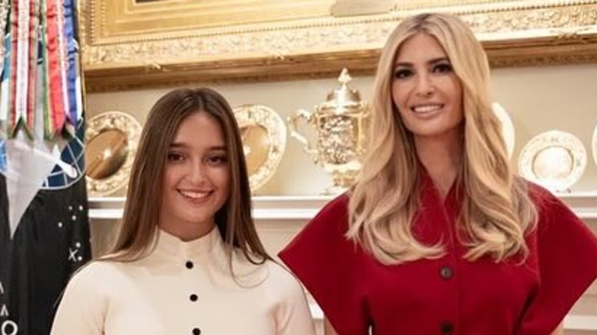 Ivanka Trump's daughter Arabella wears her $2K designer dress to White House event