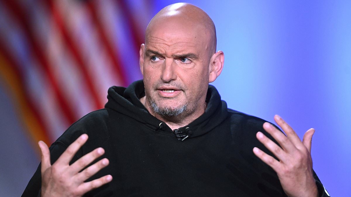 EXCLUSIVE John Fetterman slams 'twisted martyr' Luigi Mangione after he brags about his $1M legal fund