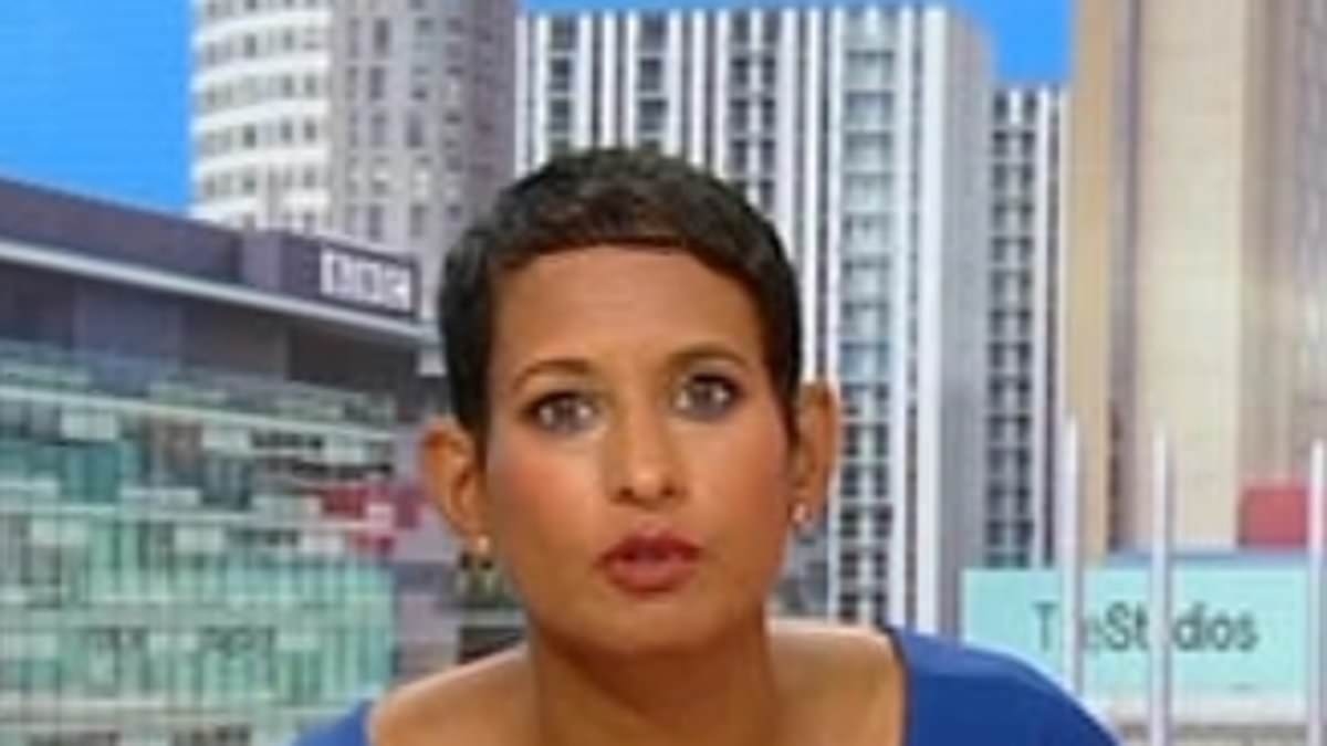 Moment Naga Munchetty discusses what's 'appropriate in the workplace' with BBC Breakfast star amid reported claims she 'bullied a colleague and made off-air sex jibe'