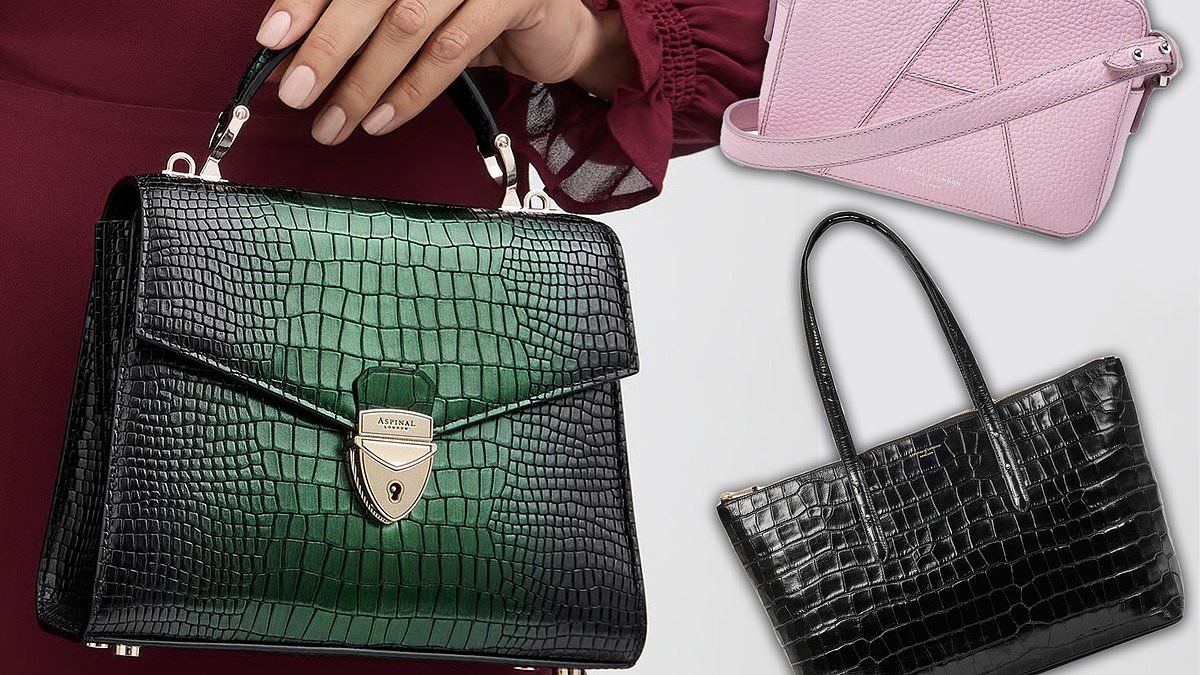 Aspinal of London just launched a MASSIVE up to 60% off sale - and the celeb-loved Midi Mayfair bag is included