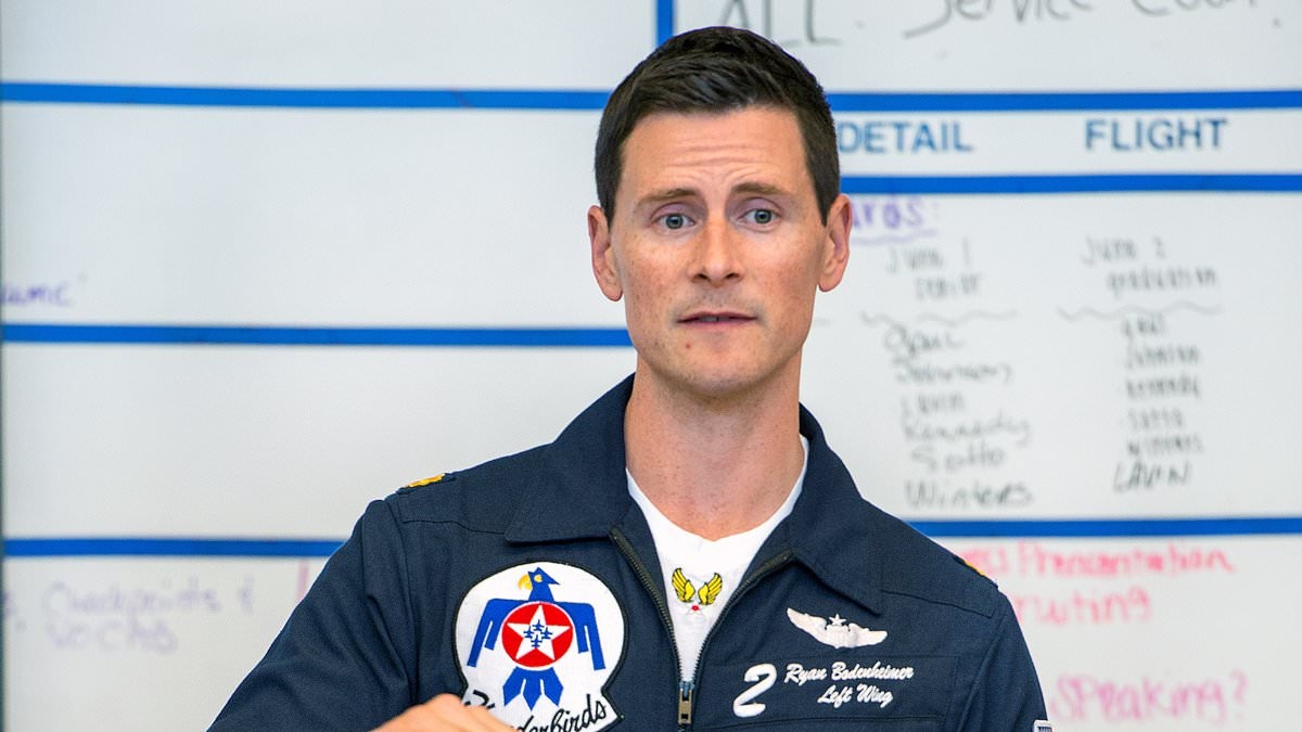 Fighter pilot reveals near miss with 'perfect rectangle' UFO that defied the laws of physics