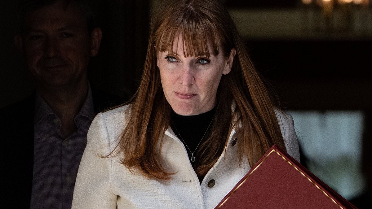 Angela Rayner accused of waging 'class war' over her plans to cut funding for wealthier Southern areas so more can be spent in the North