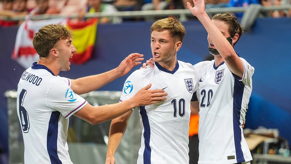 James McAtee, Harvey Elliott and Elliot Anderson inspire England to a famous win over Spain, writes NATHAN SALT, as Under-21's reach Euros semi-finals