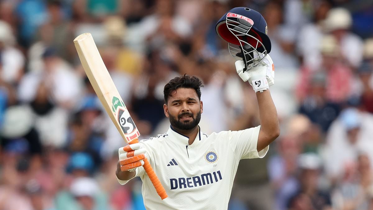 Love him or not, Rishabh Pant is the most watchable cricketer on the planet, writes LAWRENCE BOOTH... after India star's electric performance at Headingley