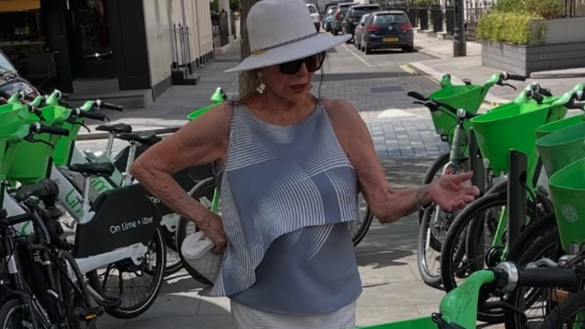 Dame Joan Collins, 92, furiously lashes out at London's 'loutish' Lime bike users in scathing Instagram post
