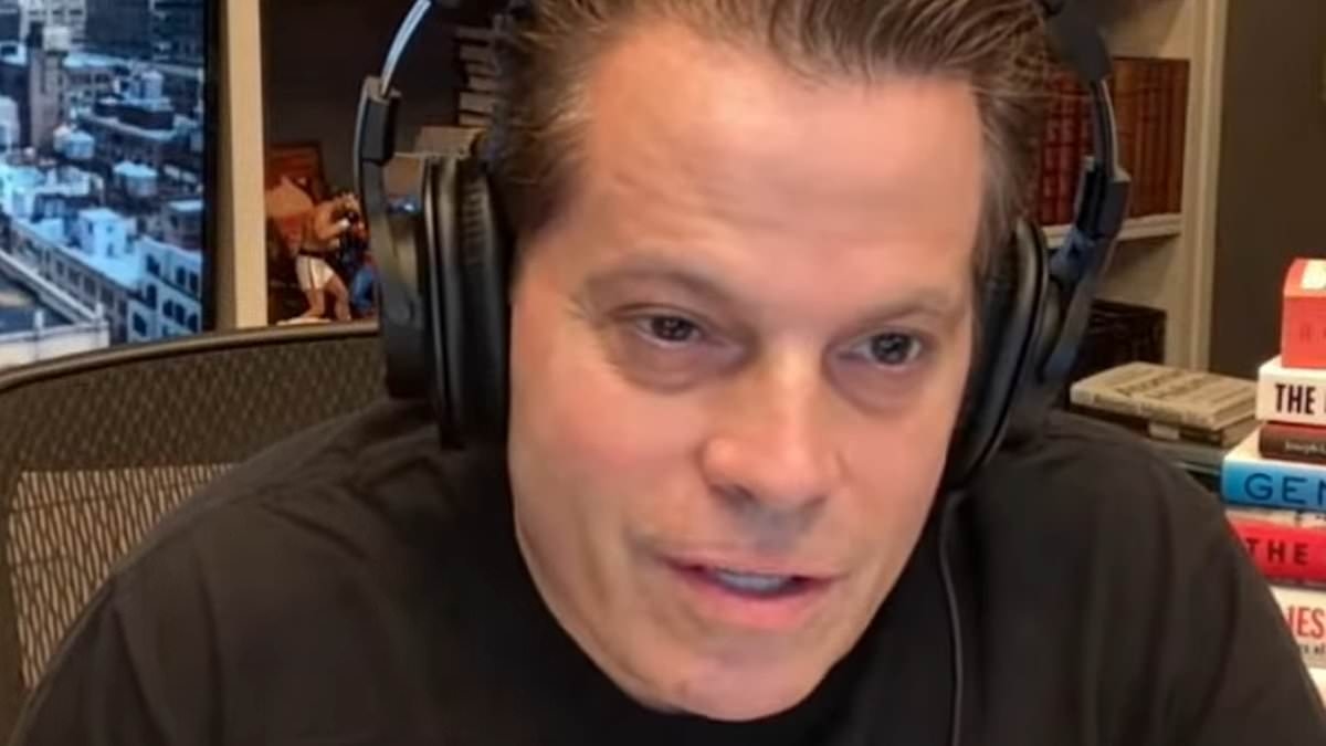 Ex-Trump aide Anthony Scaramucci makes lame dig at his old boss with bizarre outfit choice