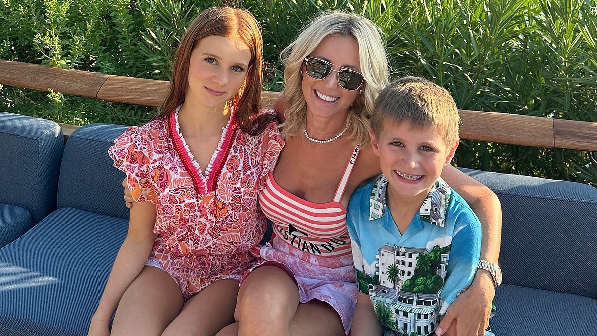Roxy Jacenko's millionaire daughter Pixie, 13, goes on shopping spree at Hermes and Dior and gets LED light therapy treatment before being sent off to Swiss boarding school