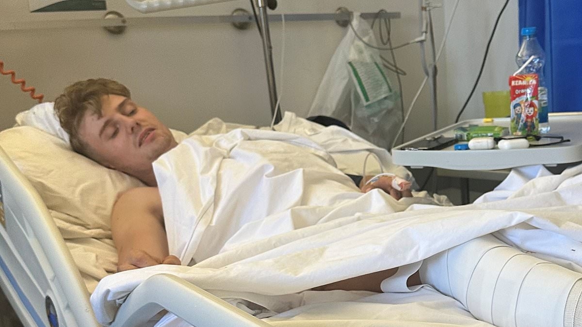 EXCLUSIVE 'I fell from a balcony during lads' holiday in Ayia Napa and I've been in hospital in agony for weeks, with nightmares every night and I can't walk. I was an idiot - this is my warning to others'