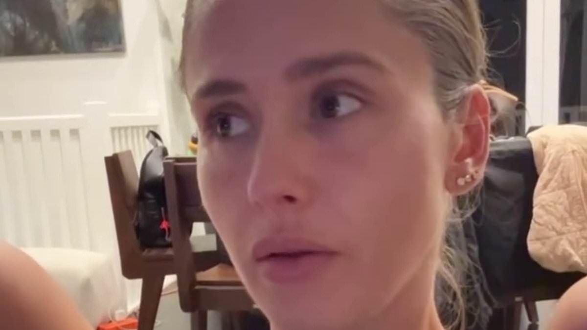 Ruby Tuesday Matthews looks exhausted as she reveals she is taking CBD gummies to 'get her through' motherhood with her three children