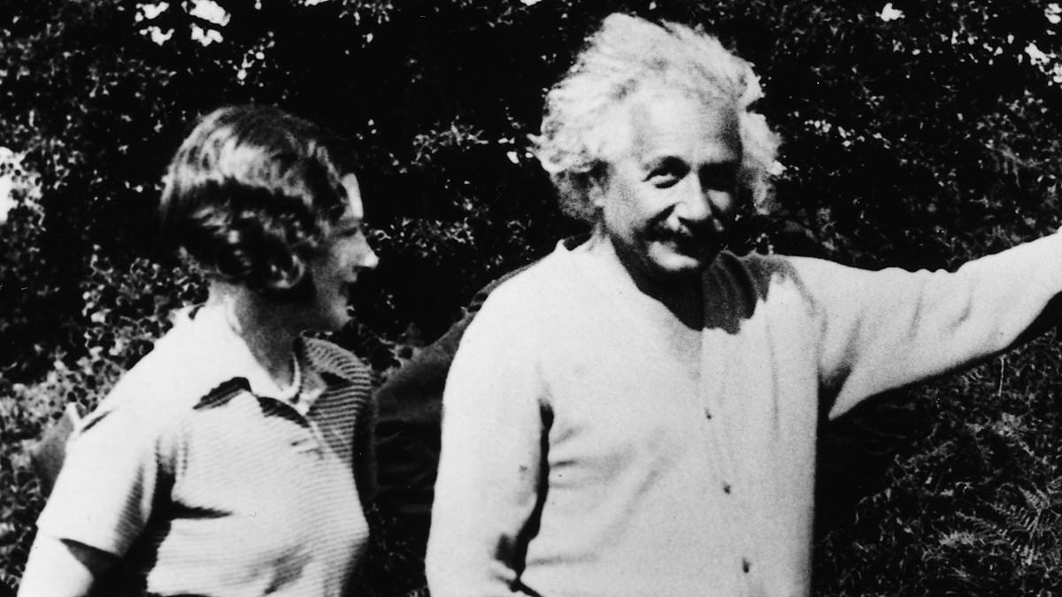 How Albert Einstein found refuge from the Nazis in NORFOLK: Jewish physicist's letter reveals what he got up to during stay in log cabin amid 'plans for my assassination'