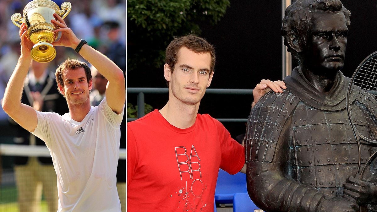 Sir Andy Murray due to be honoured with a statue of him at Wimbledon