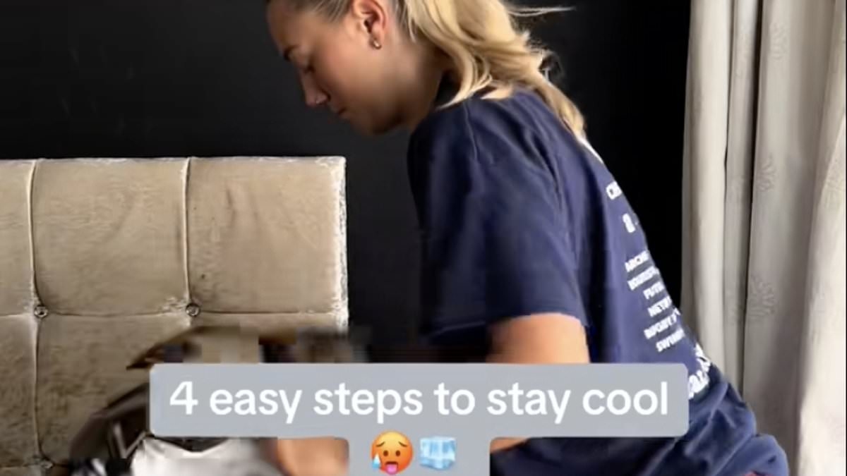 Expert reveals four easy steps to stay cool this summer - and one involves placing an everyday item in your freezer for 10 minutes