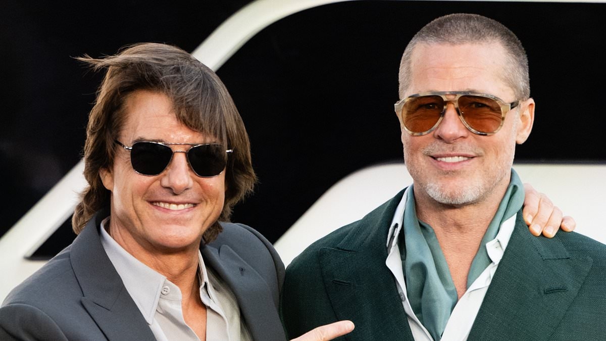Tom Cruise and Brad Pitt spark speculation of feud following VERY awkward interaction on red carpet
