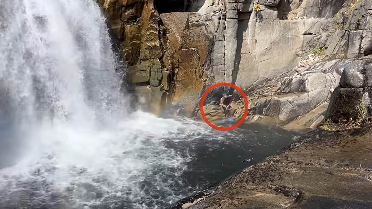 Hero diver reveals deadly mission to recover hikers from 'brutal' and frigid California waterfall