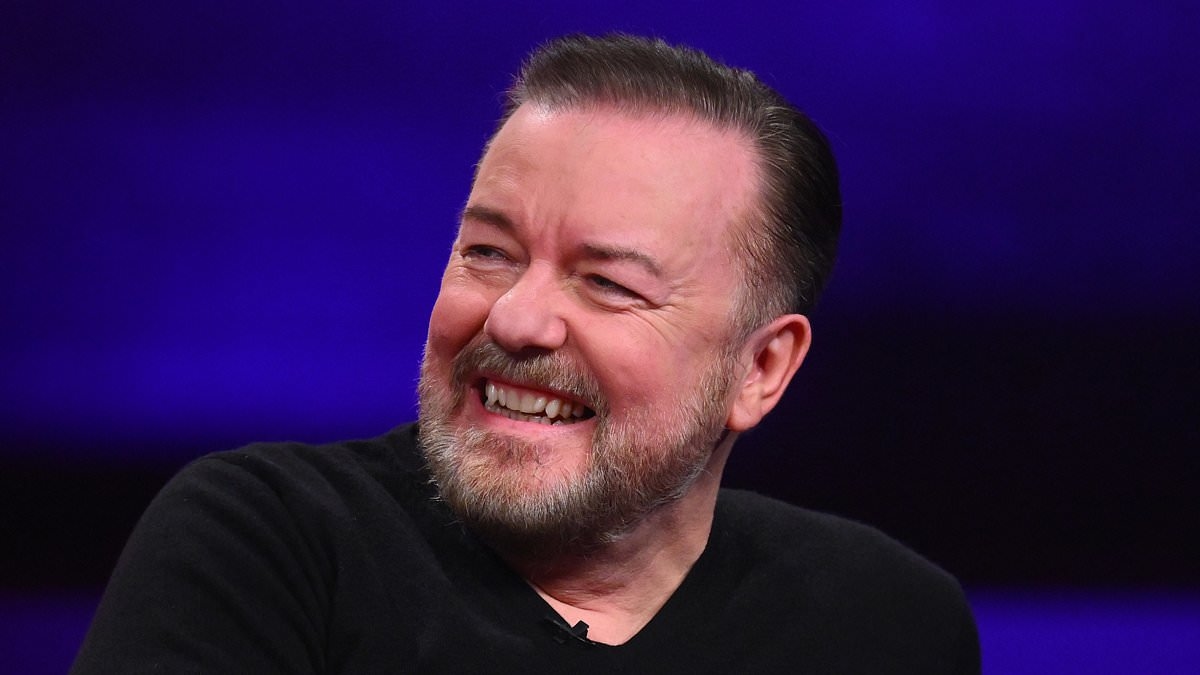 Ricky Gervais gives fans another glimpse inside his £14.5M Hampstead mansion after admitting it's not his 'forever home'