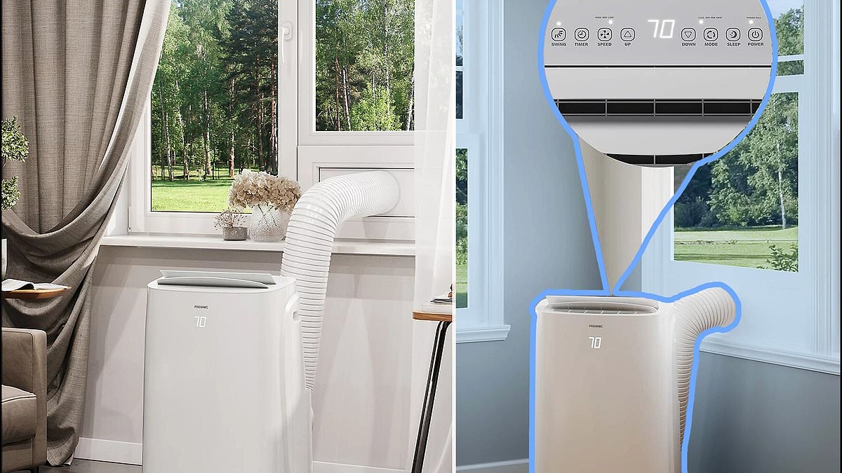 Don't sweat it: Enjoy instant relief this summer with 51% off this top-rated portable AC - but not for long!