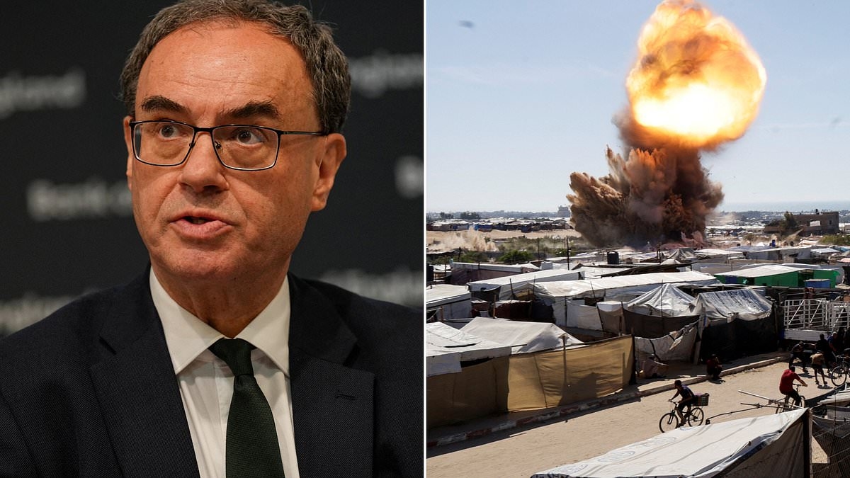 Middle East crisis clouds outlook for interest rates: Bailey sounds alarm amid stagflation fears